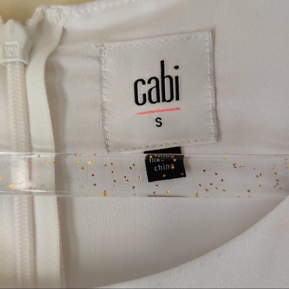 Cabi Indulgence Solid White Tank Top - Picture 4 of 7
